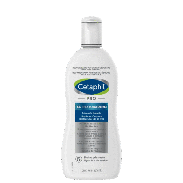 Cetaphil Pro AD Restoraderm - Sabonete Líquido Hipoalergênico 295ml