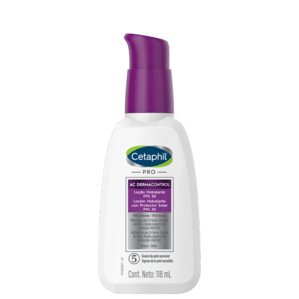 Cetaphil Pro AC Dermocontrol Pele Oleosa - Loção Hidratante Facial 118ml