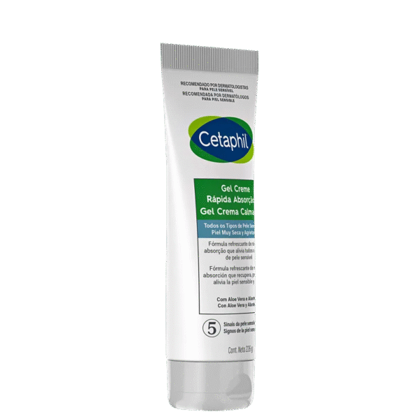 Cetaphil com Aloe Vera Rápida Absorção - Gel Creme Hidratante Corporal 226g - Imagem 3