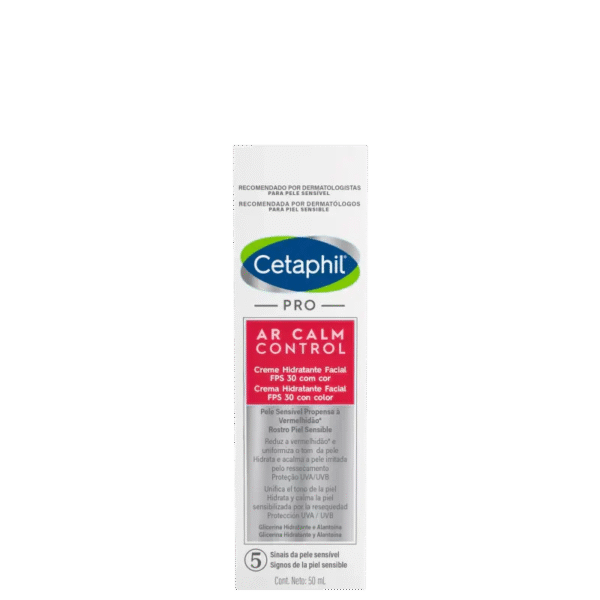 Cetaphil Pro AR Calm Control FPS 30 - Creme Hidratante Facial com Cor 50ml - Imagem 3