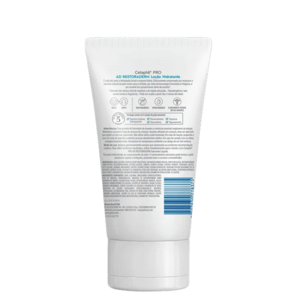 Cetaphil Pro AD Restoraderm - Loção Hidratante Hipoalergênica 145ml - Imagem 2