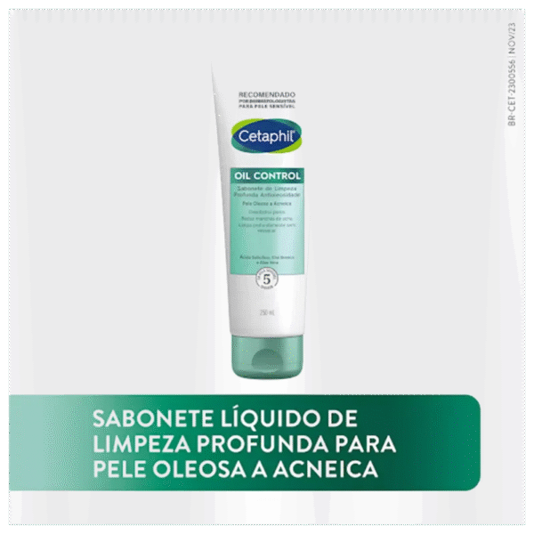 Cetaphil Oil Control - Sabonete Facial 124ml - Imagem 3