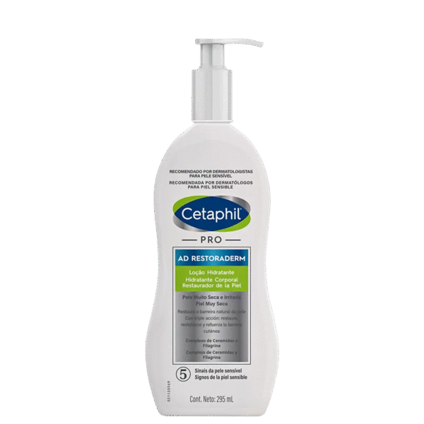 Cetaphil Pro AD Restoraderm - Loção Hidratante Hipoalergênica 145ml - Imagem 3