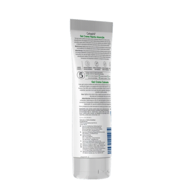Cetaphil com Aloe Vera Rápida Absorção - Gel Creme Hidratante Corporal 226g - Imagem 2