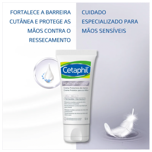 Cetaphil Healthy Hygiene - Creme Hidratante para as Mãos 50ml - Imagem 5